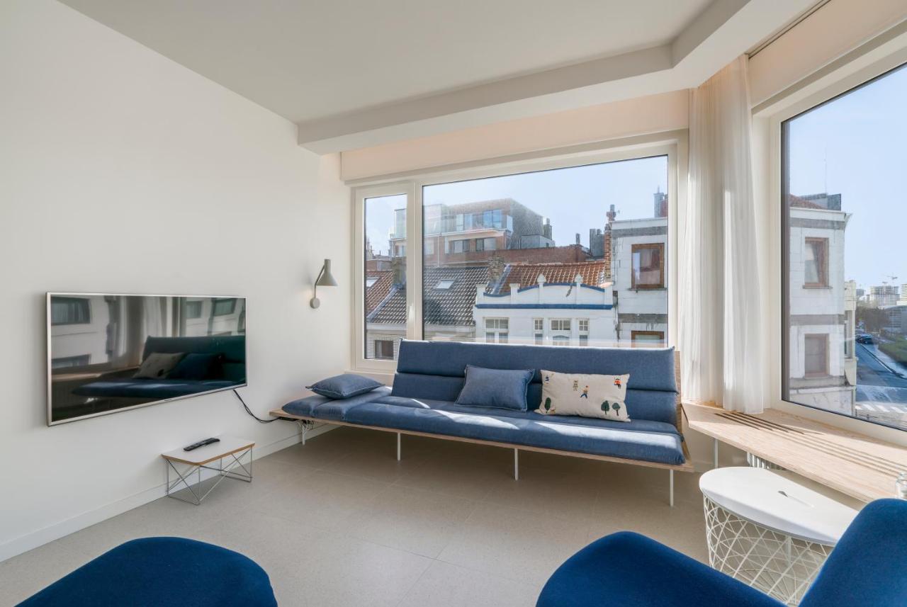 De Zwemmer - Practical, Optimized App With Garage Ostende Extérieur photo